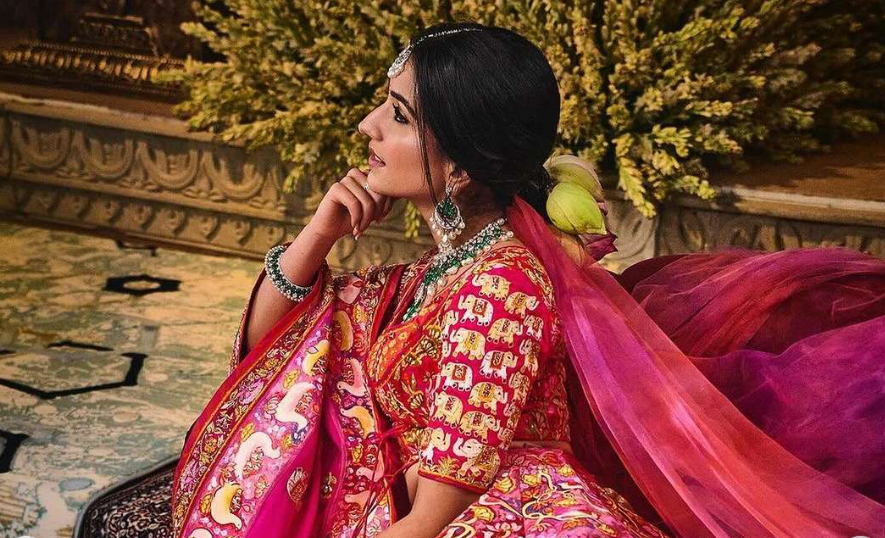 Radhika Merchant’s Shubh Ashirvad Look: A Regal Affair