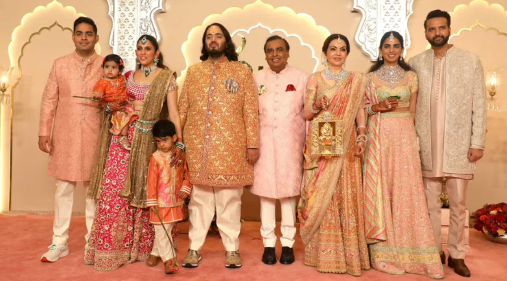 Global Icons Grace Anant Ambani and Radhika Merchant’s Star-Studded Mumbai Wedding