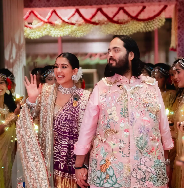 Anant Ambani and Radhika Merchant: A Grand Union