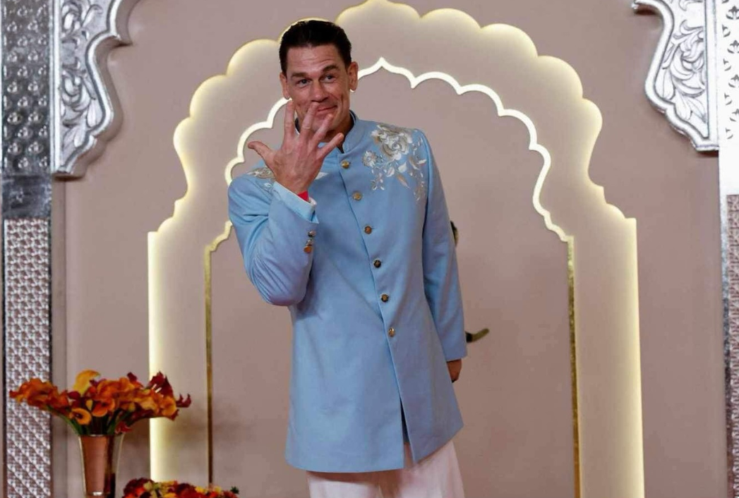 John Cena’s Surprise Appearance at The Ambani Wedding!