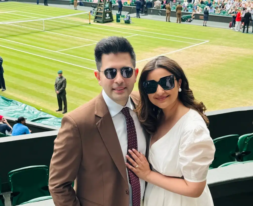 Parineeti Chopra and Raghav Chadha’s Stylish Wimbledon Date! See pics inside!