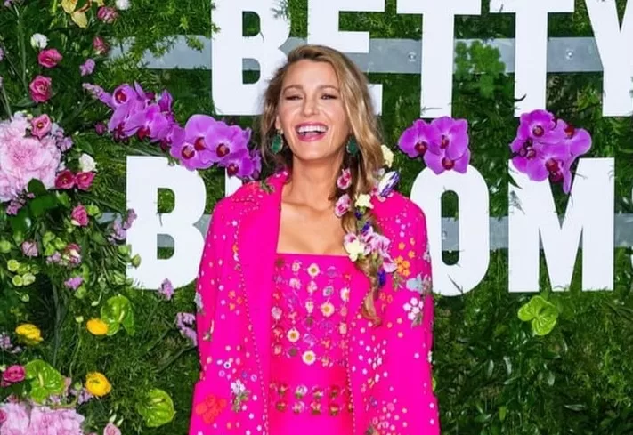 Blake Lively Blossoms in Floral Glory for the Promotions of Her Upcoming Film “It Ends with Us”: A Masterclass in Method Dressing